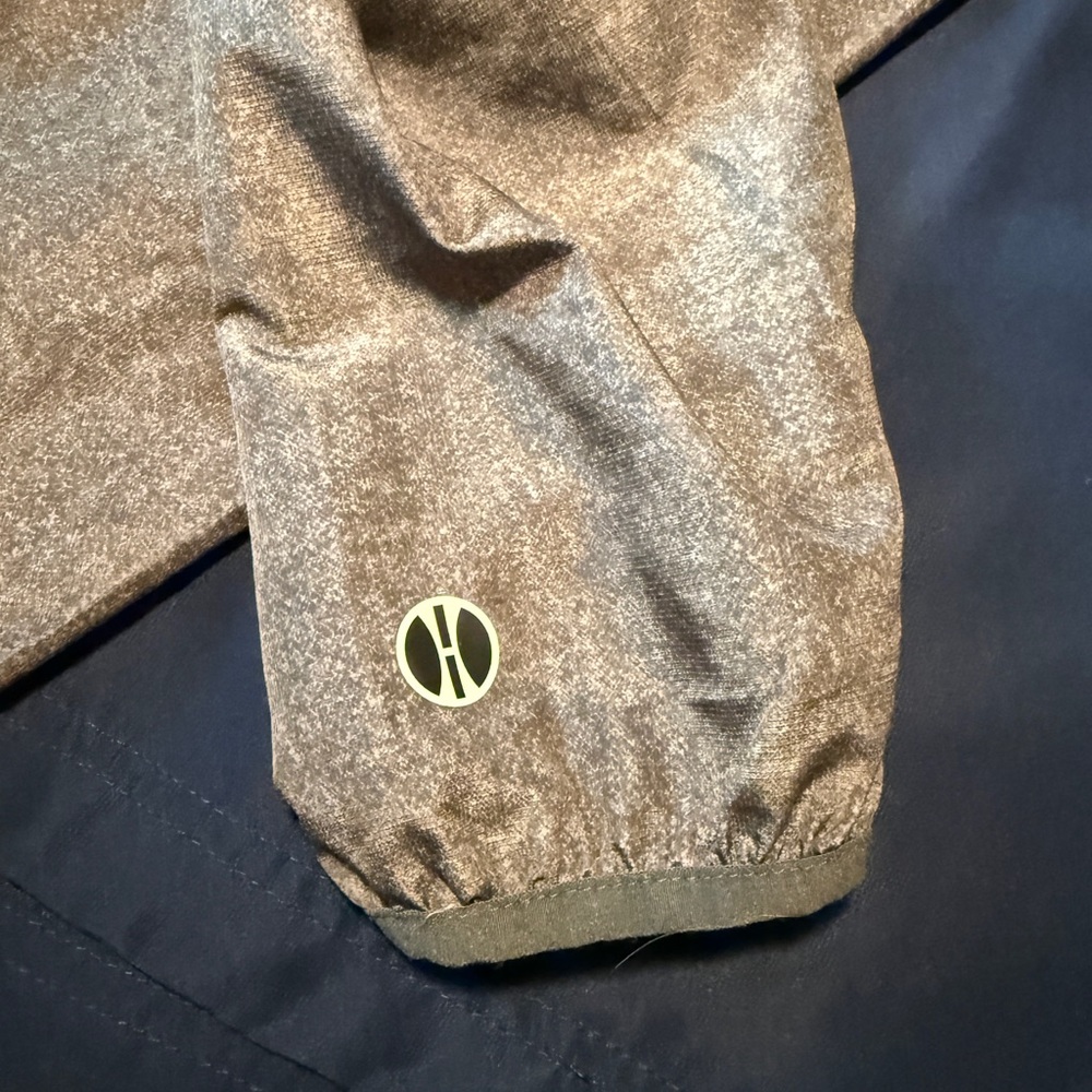 Holloway Quarter Zip Pullover Jacket Mens L Navy Gray Athletic Windbreaker - Picture 6 of 9